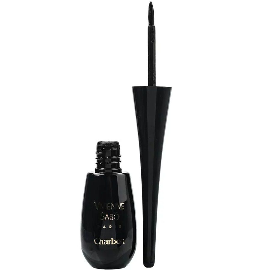 Жидкая подводка для глаз Vivienne Sabo Charbon тон 01 черный, 6 мл