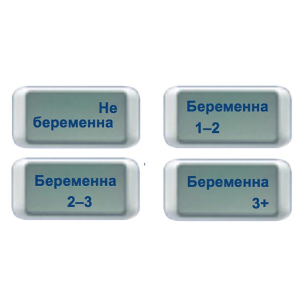 Тест для определения беременности цифровой с индикатором срока беременности Clearblue, 1 шт