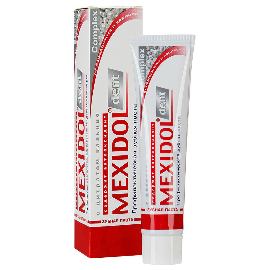 Зубная паста dent complex Mexidol, 65 г