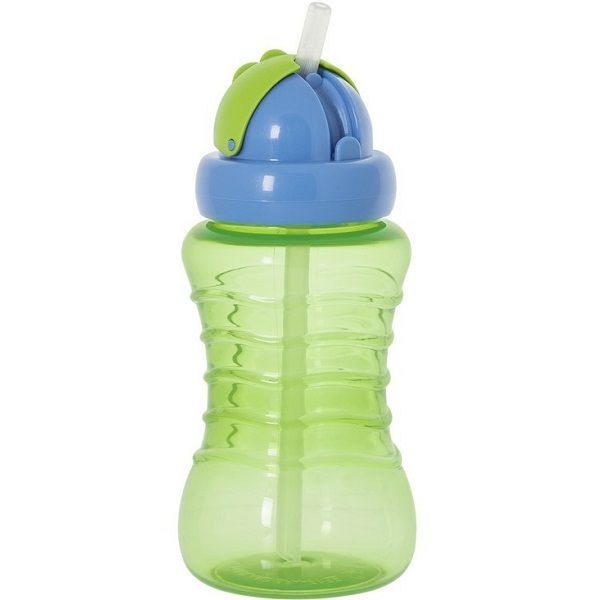 Поильник-непроливайка с соломинкой Курносики, 250 мл