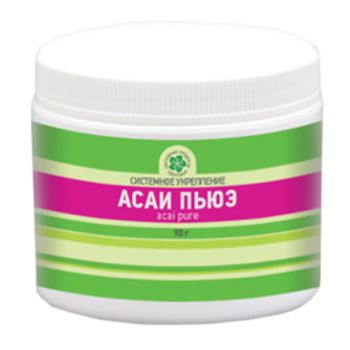 Асаи Пьюэ, Acai Pure, Форма самого мощного антиоксиданта и источника вечной молодости, Витамакс, 90 г