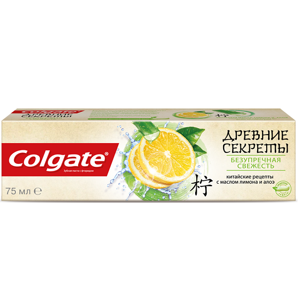 Зубная паста древние секреты безупречная свежесть Colgate, 75 мл