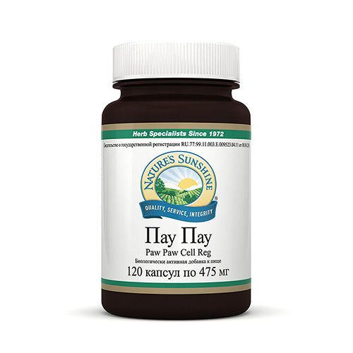 Пау Пау, Профилактика рака, NSP, 475 мг, 120 капсул