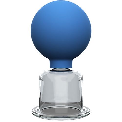 Банки сухие вакуумные антицеллюлитные полимерно-стеклянные Альпина пласт, 2 шт