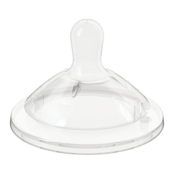 Соска силиконовая быстрый поток Chicco Natural Feeling от 6 мес, 2 шт