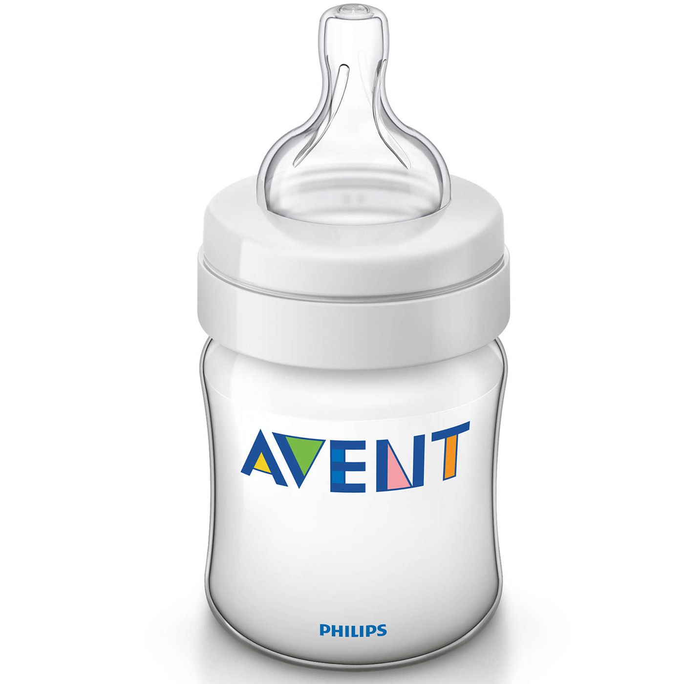Бутылочка и соска с потоком для новорожденного Philips Avent, 125 мл, 1 шт.