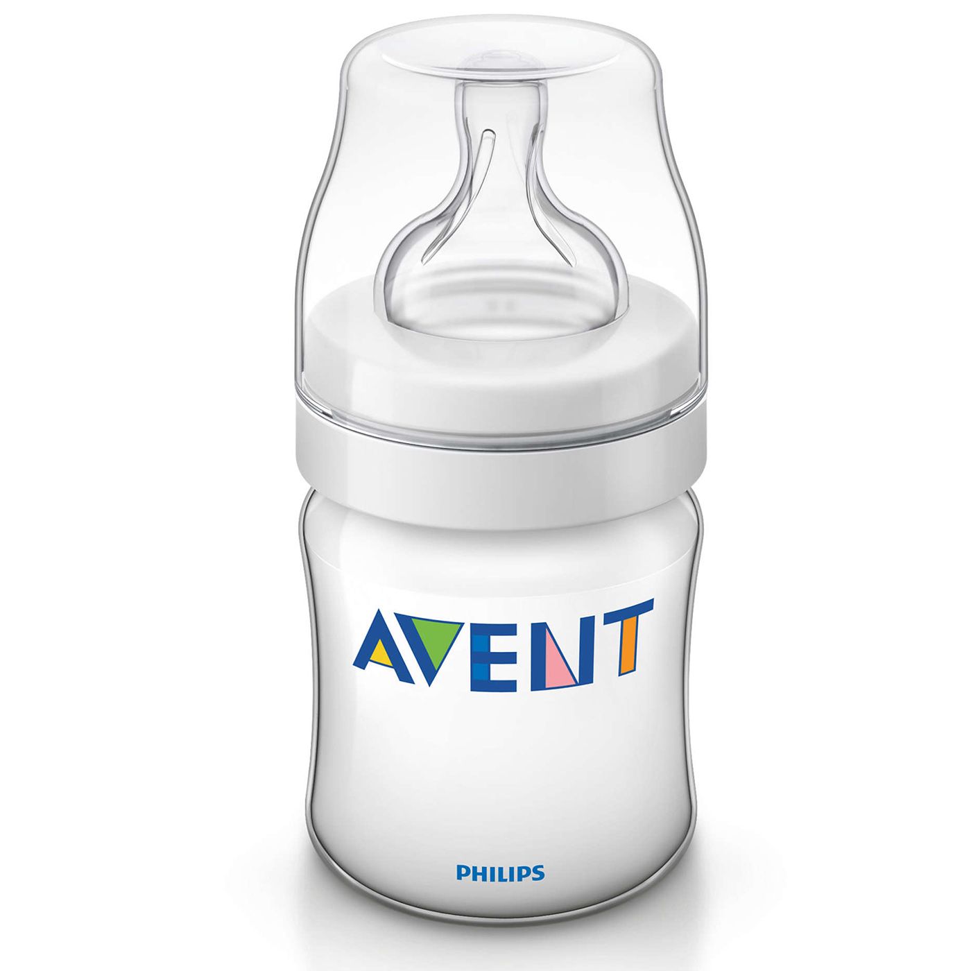 Бутылочка и соска с потоком для новорожденного Philips Avent, 125 мл, 1 шт.