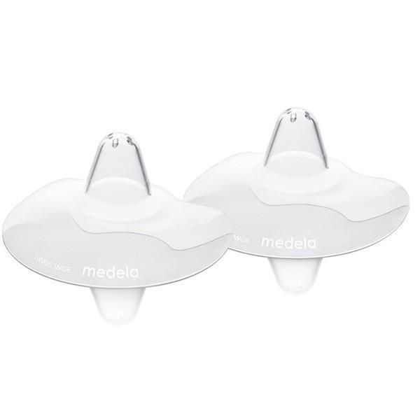 Накладка на грудь силиконовая для кормления Contact размер S Medela, 2 шт