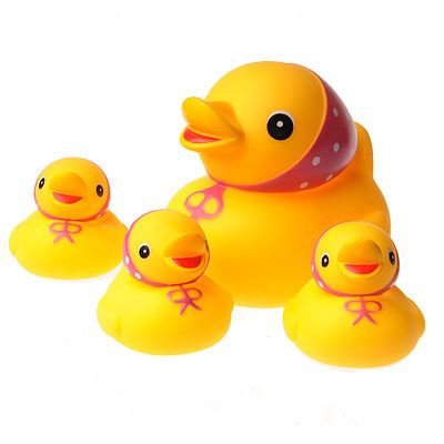 Игрушка для ванной семейка уточки Курносики