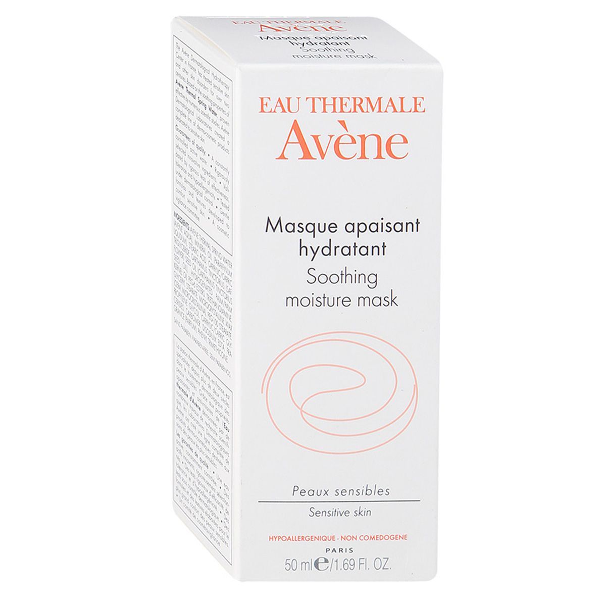 Успокаивающая увлажняющая маска Sensibles для чувствительной кожи Avene, 50 мл