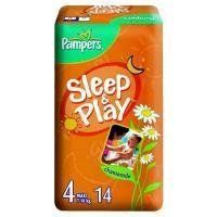 Подгузники для детей Sleep & Play Maxi Pampers 8-14 кг, 14 шт