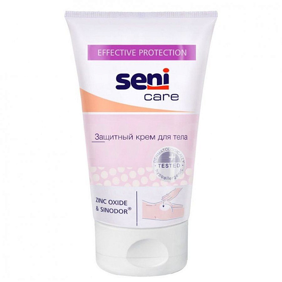 Крем защитный для тела Seni Care цинк-синодор, 100 мл