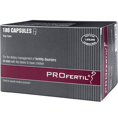 Препарат ProFertil для нормализации репродуктивной функции у мужчин 860 мг, 180 капсул