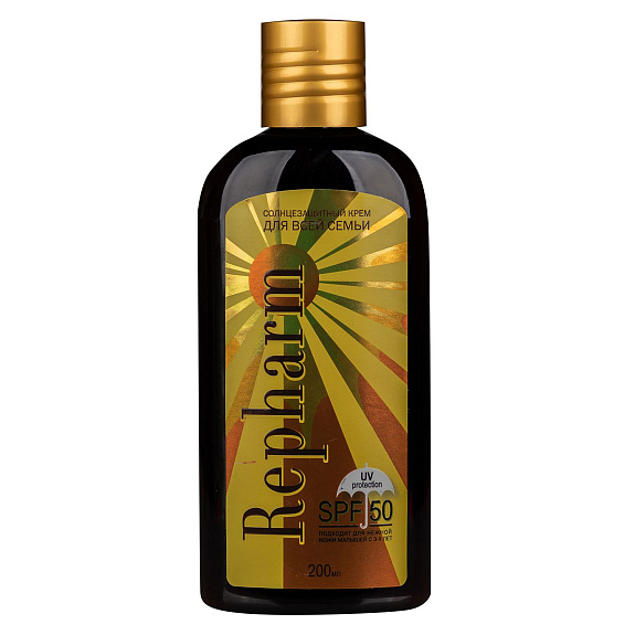 Солнцезащитный крем для всей семьи Spf50 Repharm, 200 мл
