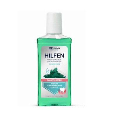 Ополаскиватель для полости рта Hilfen с маслом пихты Защита десен, 250 мл