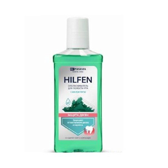 Ополаскиватель для полости рта Hilfen с маслом пихты Защита десен, 250 мл