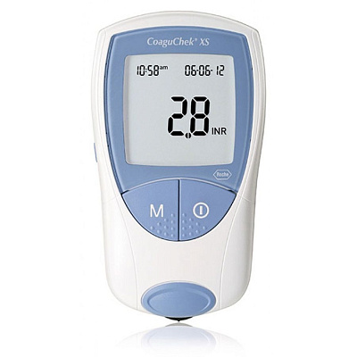 Портативный коагулометр для измерения МНО CoaguChek XS