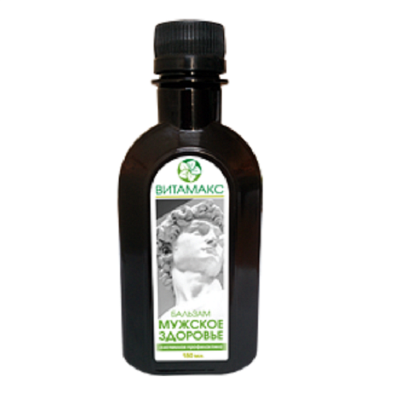 Бальзам Мужское здоровье для поддержки мужской силы и молодости Витамакс, 180 мл