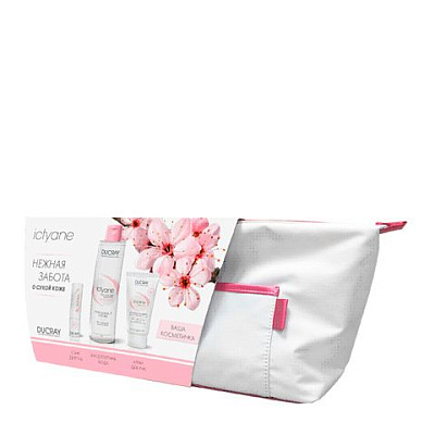 Набор подарочный 3 средства для сухой и нормальной кожи Ictyane Ducray