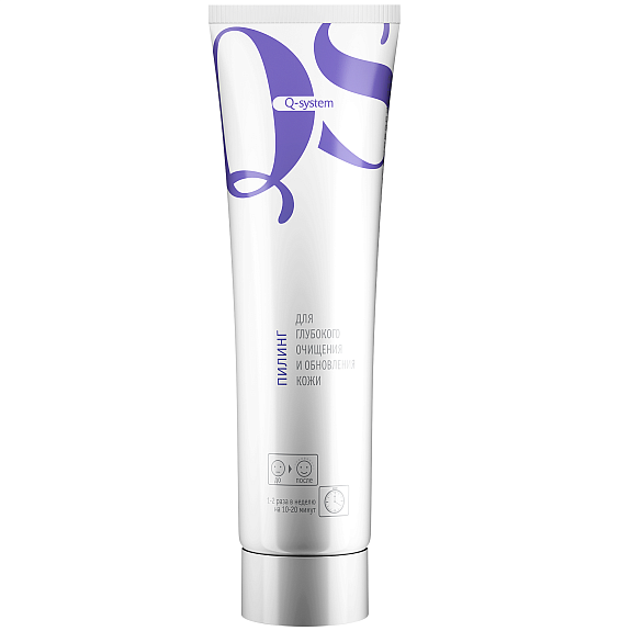 Пилинг для глубокого очищения и обновления кожи Q-system Арт Лайф, 100 мл