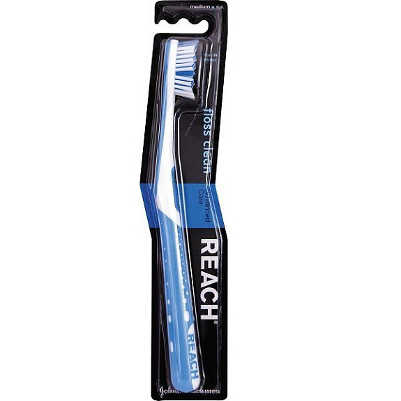 Зубная щетка Reach Floss Clean средней жесткости