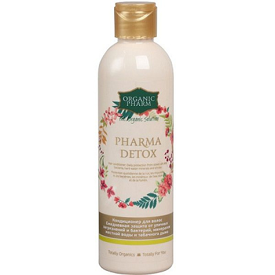 Кондиционер для волос Organic Pharm Pharma Detox защита от загрязнений, жесткой воды и дыма, 250 мл