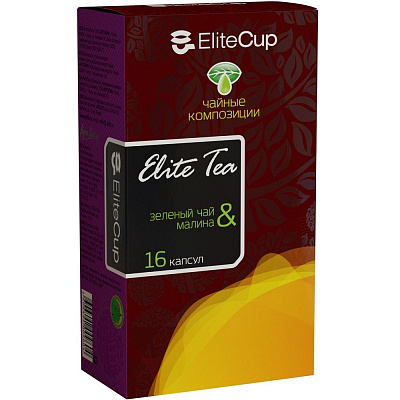 Зеленый чай и малина Elite Tea с противопростудным действием Арт Лайф, 16 шт