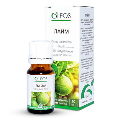 Эфирное масло лайма Oleos, 10 мл