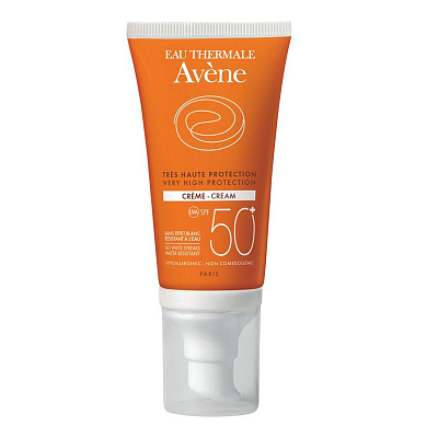 Солнцезащитная эмульсия Suncare SPF 50+ без отдушек Avene, 50 мл