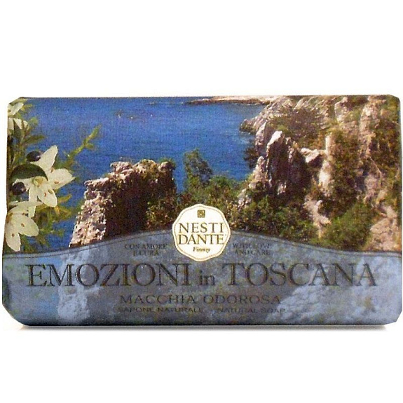Мыло Nesti Dante Emozioni In Toscana Mediterranean Touch Эмоции Тосканы Прикосновение Средиземноморья, 250 г