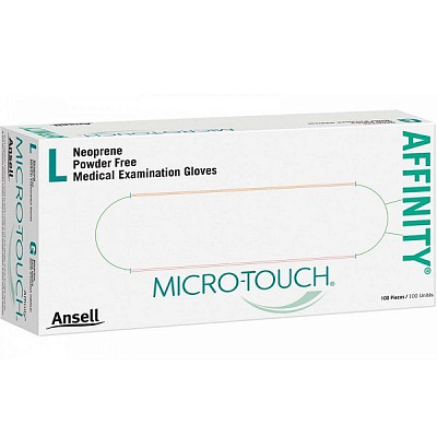 Нестерильные латексные смотровые перчатки Micro-Touch Ultra неопудренные размер L, 100 шт