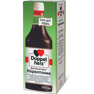 Доппельгерц® Нервотоник с седативным и антидепрессивным действием, 250 мл