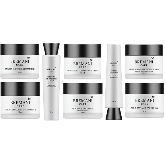 Набор новой косметики для ухода от Bremani NSP, 8 шт
