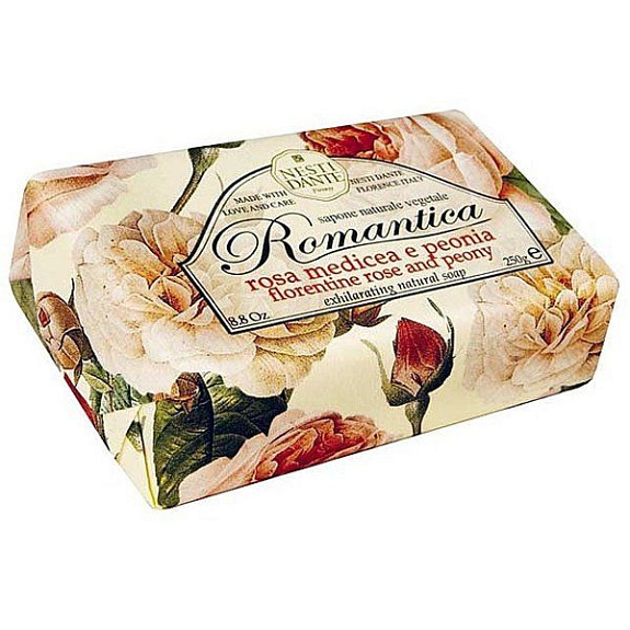 Мыло роза и пион Nesti Dante, 250 г