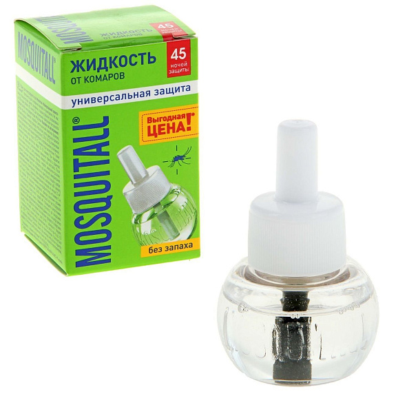 Жидкость от комаров Mosquitall Универсальная защита 45 ночей