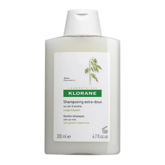 Шампунь сверхмягкий с овсом для частого применения Klorane, 200 мл