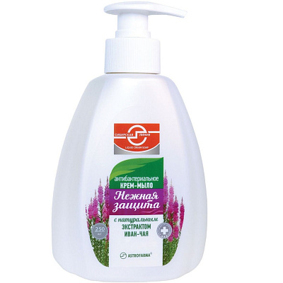 Жидкое антибактериальное крем-мыло Сибирская линия, 250 мл