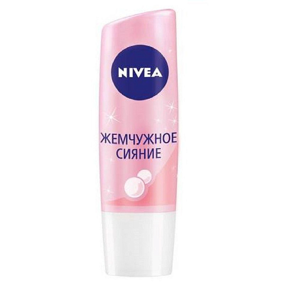 Бальзам для губ сияние жемчуга Nivea, 4,8 г