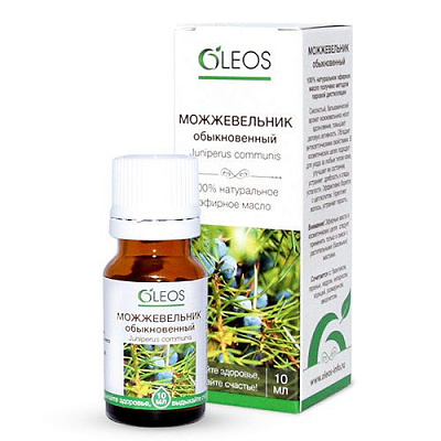 Эфирное масло можжевельника Oleos, 10 мл