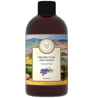 Шампунь Fiori Dea Укрепление и блеск с экстрактом лаванды, 500 мл
