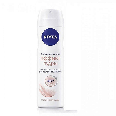 Антиперспирант спрей для женщин эффект пудры Nivea, 150 мл