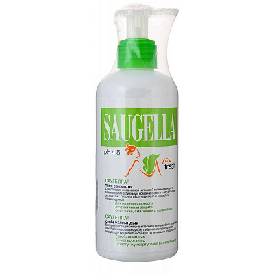 Средство для интимной гигиены Saugella Твоя свежесть, 200 мл