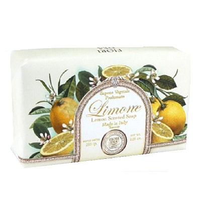 Мыло кусковое парфюмированное Fiori Dea Лимон, 250 г