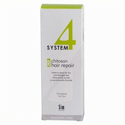 Восстановитель волос терапевтический с хитозаном r спрей System 4 Sim sensitive, 100 мл