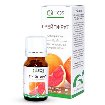Эфирное масло грейпфрута Oleos, 10 мл