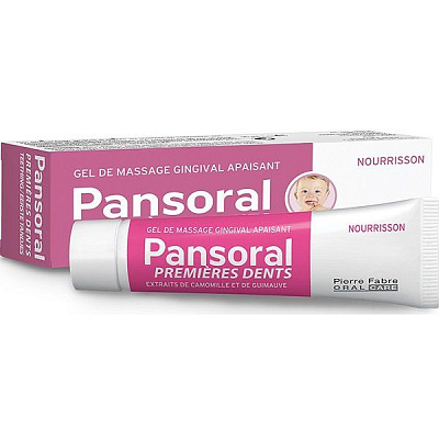 Гель для прорезывания зубов у младенцев Pansoral Первые зубы, 15 г