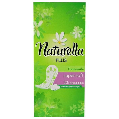 Прокладки ежедневные Ромашка Plus Naturella, 20 шт