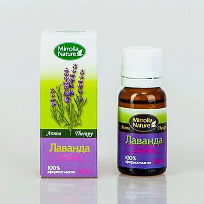 Масло эфирное лаванда Мирролла, 25 мл