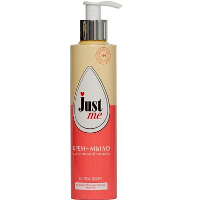 Крем-мыло для интимной гигиены Just Me, 200 мл