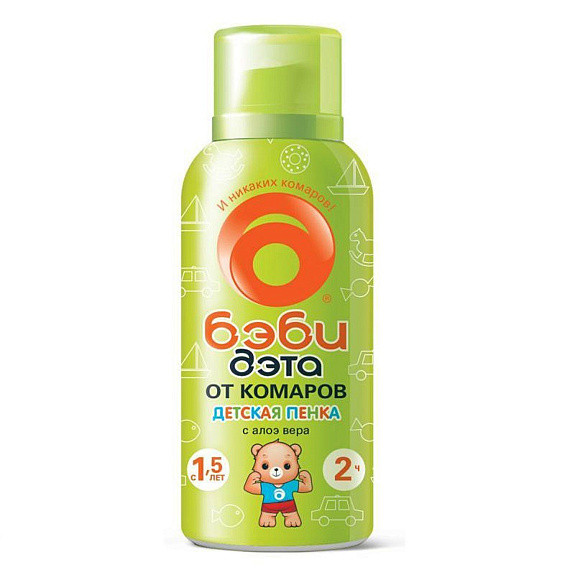 Детская пенка от комаров Дэта бэби, 100 мл